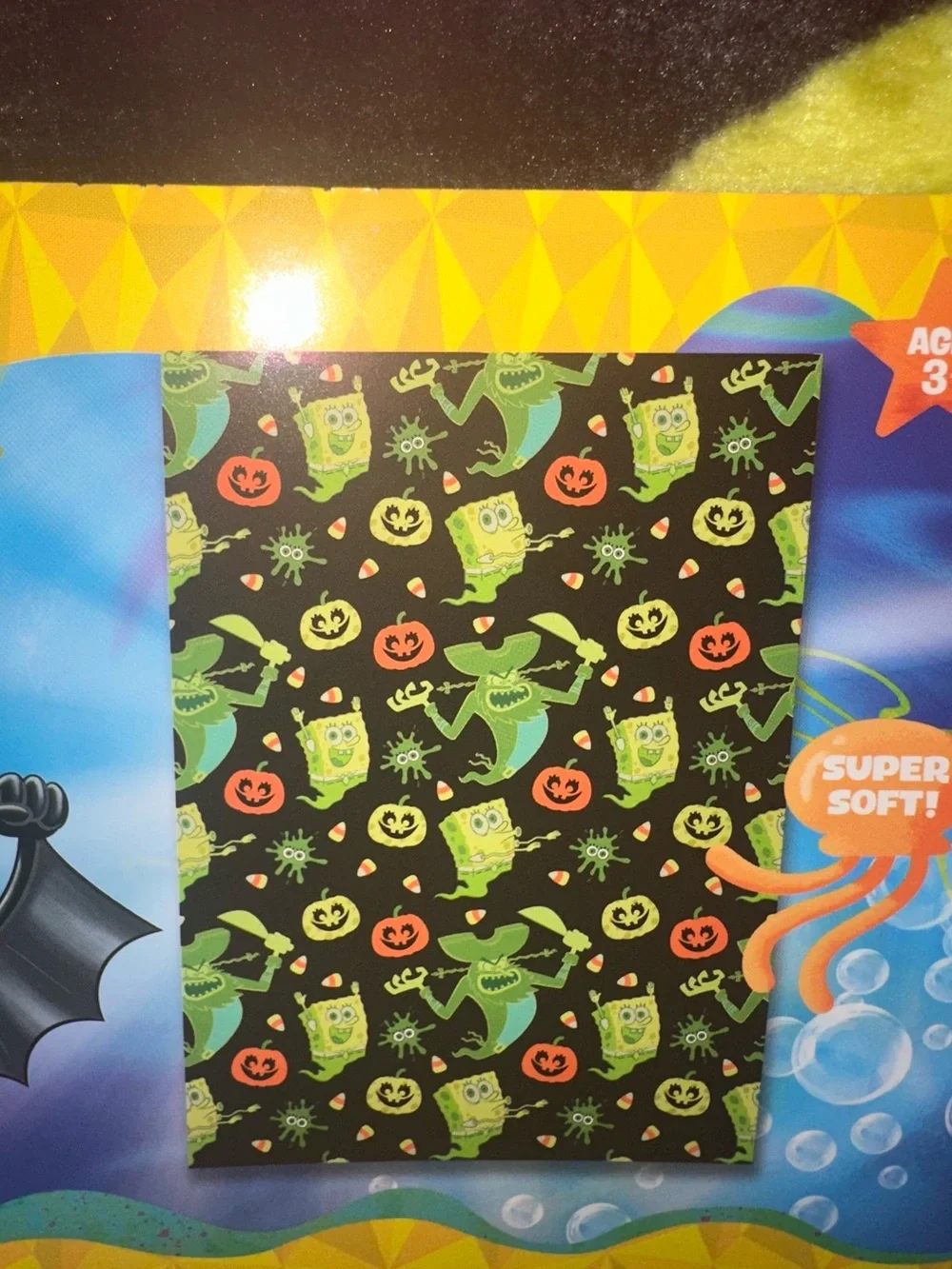 Nickelodeon SpongeBob SquarePants & The Flying Dutchman Halloween Blanket